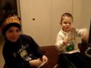 Caleb and Conner singing Flo Rida \"Low\"