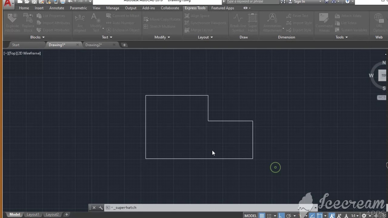 תכניות יצוגיות באוטוקאד