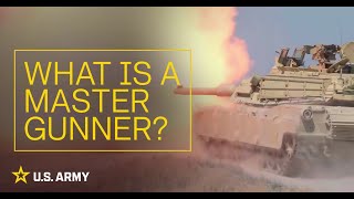 Why do the Army have Master Gunners?  US Army
