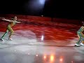 Aerial Acrobatics & Ice Skating Show-Two young skaters Aerial Acrobatics & Ice Skating Show-Two young skaters
