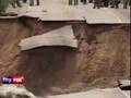 Homes Washed Away at Lake Delton