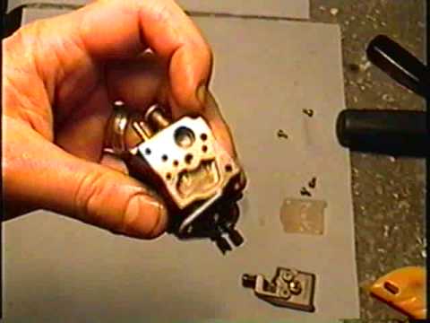 how to disassemble a carburetor