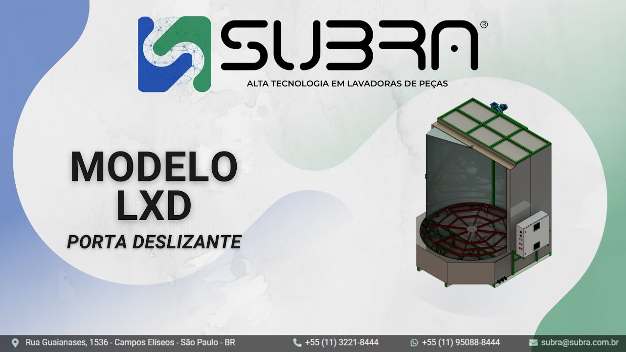 LXD2000 - Lavadora de Peças Industriais