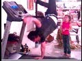 TREADMILL HANDSTAND FAIL!