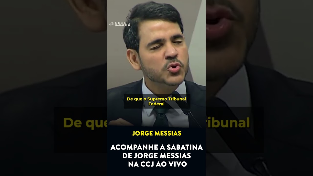 Jorge Messias é sabatinado na CCJ do Senado