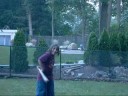 Andrew how you say busts a move by hitting the ball rapidly