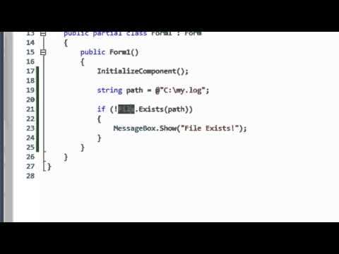 how to test existence of file in c