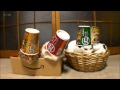 110206 旨x４ Cup and cats