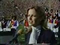 Cheryl Ladd sings National Anthem at Superbowl 1980