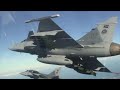 SAAF JAS Gripen 01 and 02 flying together SAAF JAS Gripen 01 and 02 flying together