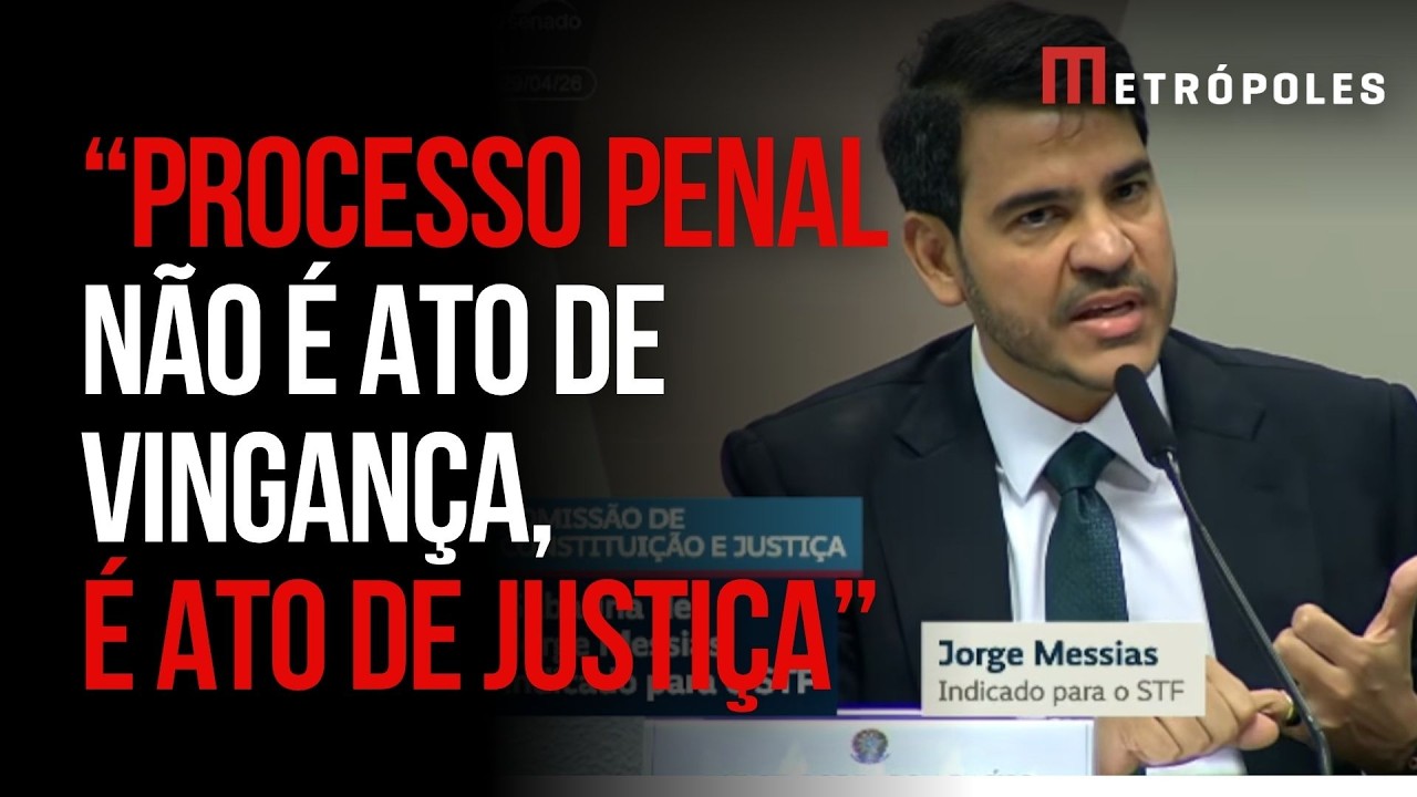 Messias evita comentar anistia e afirma que tema pode chegar ao STF