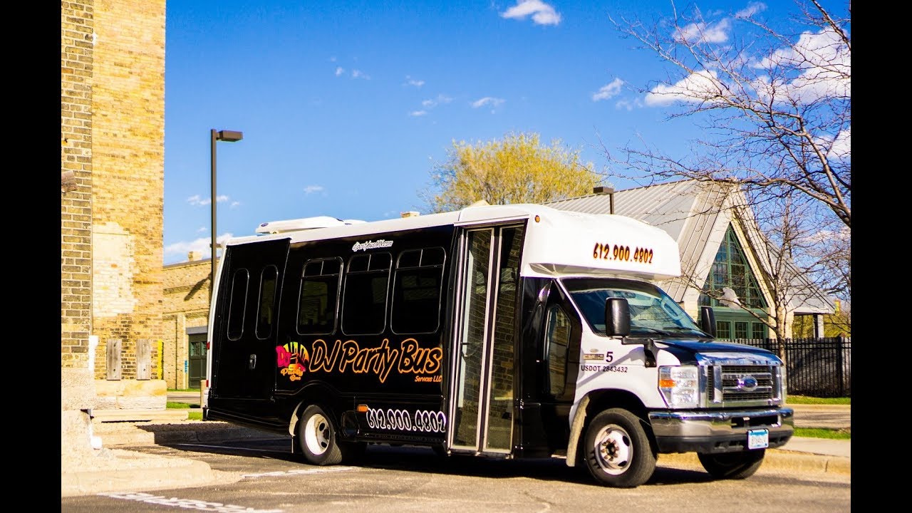 DJ Party Bus Services LLC - Introducing Mini Black Pearl Bus