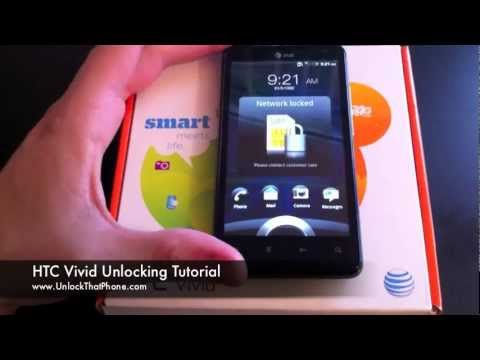How to Unlock HTC Vivid 4G with Code + Full Unlocking Tutorial!! at&t tmobile o2 orange bell rogers