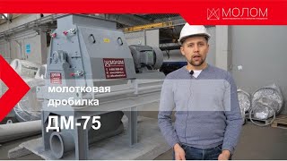 Дробилки молотковые ДМ-75/ДМ-90/ДМ-132/ДМ-200
