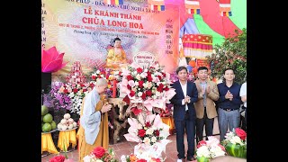 Lễ khánh thành chùa Long Hoa
