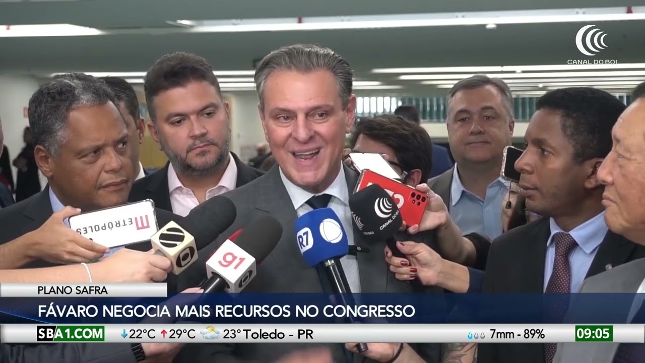 Ministro da Agricultura negocia mais recursos no Congresso para o Plano Safra