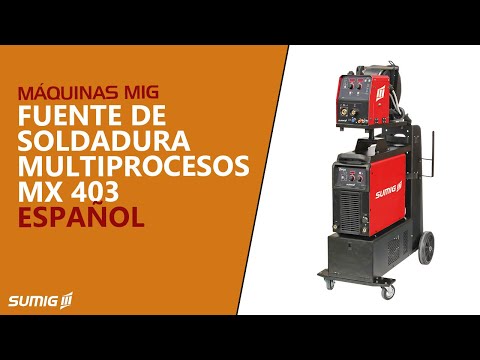 Máquina/Fuente de soldadura Multiproceso MX 403