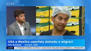 Dohoda o migraci mezi USA a Mexikem. Clo na dovoz nebude