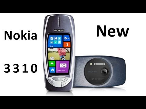 Nokia 3310 new 2014 with 41 Megapixel camera and Windows Phone 8