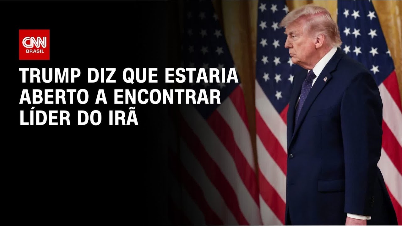 Trump afirma que estaria aberto a encontro com líder do Irã | CNN NOVO DIA
