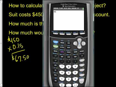 how to calculate discount