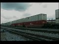 UP 4573 Leading NS 282 Intermodal/Autorack, at Middle Dalton