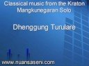 10 minutes of classic gamelan music from the kraton of solo, central java.
listen to a part of dhenggung turulare royal court gamelan. the sound of the gongs will carry you to a state of relaxation.