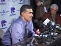 K-state Post Game 1-30 Coach Frank Martin (part 1)