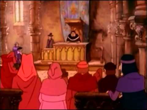 hunchback - The 1986 Australian animation of 'the Hunchback of Notre Dame.'