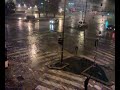 Grandine a Milano in Luglio