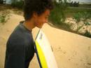 Ben qui surfe au Lac rose Ben qui surfe au Lac rose