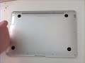 Macbook Air Repair - Bottom Case Removal Macbook Air Repair - Bottom Case Removal
