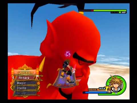 KH2 Speedrun Jafar Genie