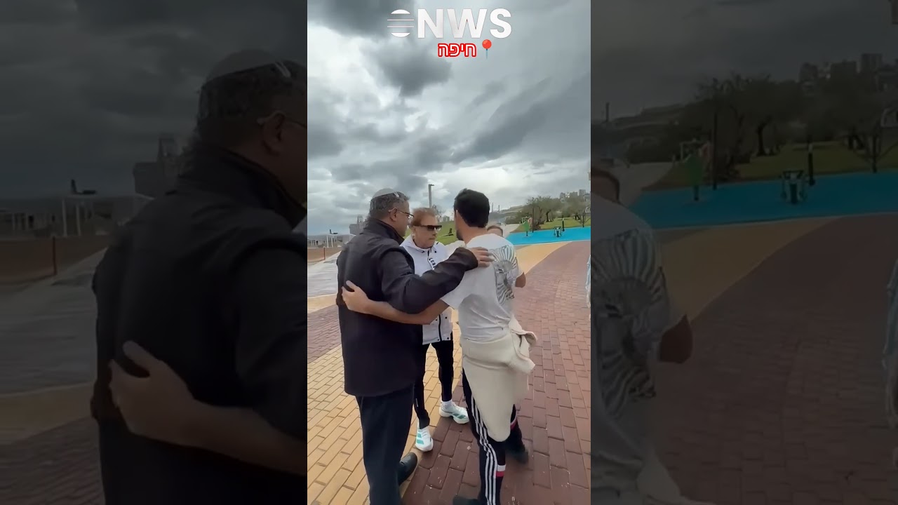 השר לביטחון לאומי, איתמר בן גביר הגיע להליכת בוקר בחופי חיפה ובדרך נפגש עם תושבים מפרגנים