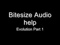 science revision help: biology: evolution Part 1