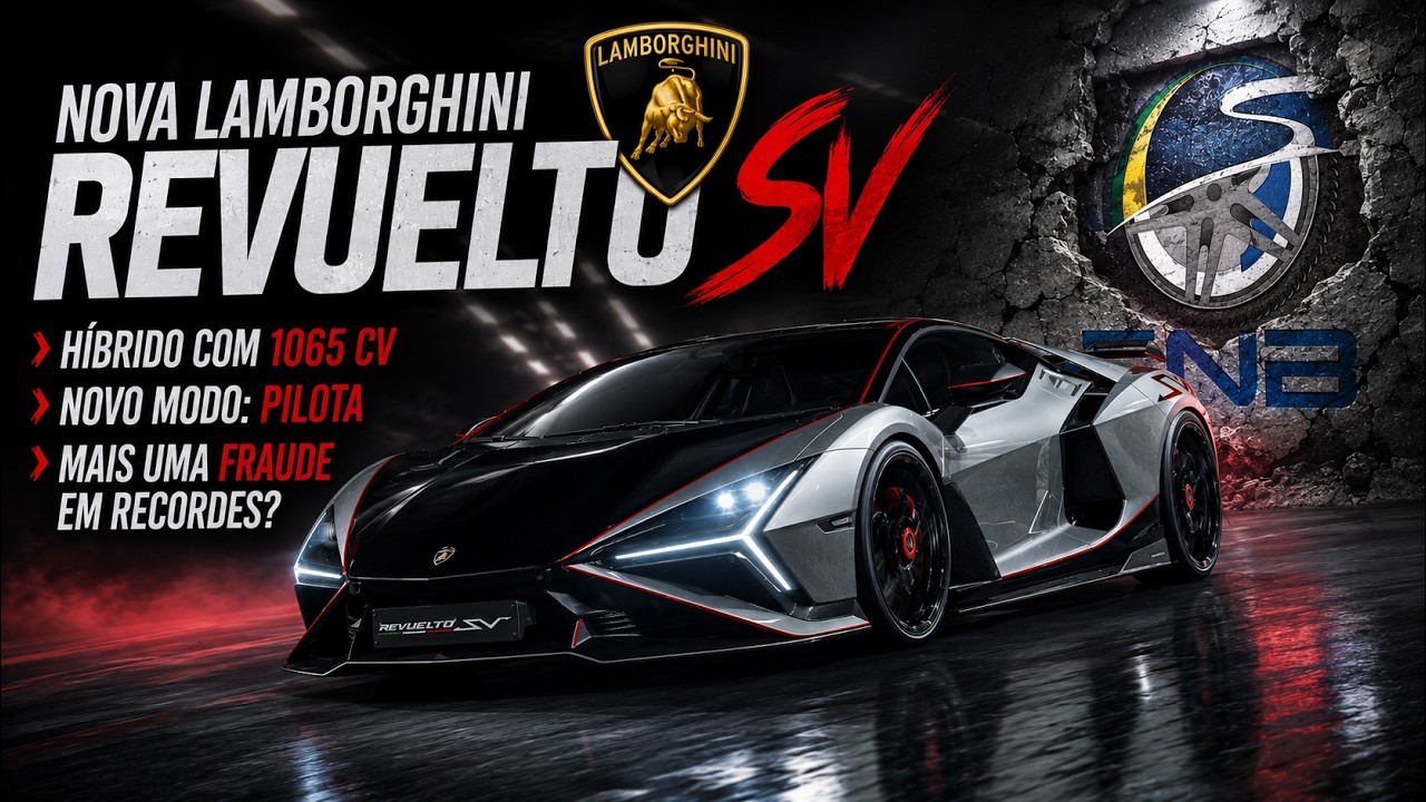 Briefing #463 - Lamborghini Revuelto SV e o marketing metendo o louco 🤣