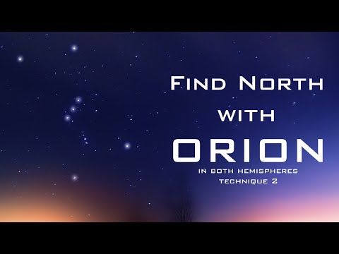 how to locate north star