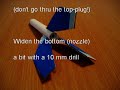 Tutorial how to make homemade Rocket (Sugar, KNO3), launched