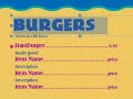 The Menu Maker's Design Your Own Menu Templates