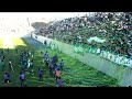 松本山雅　地域決勝　サポーターへ挨拶