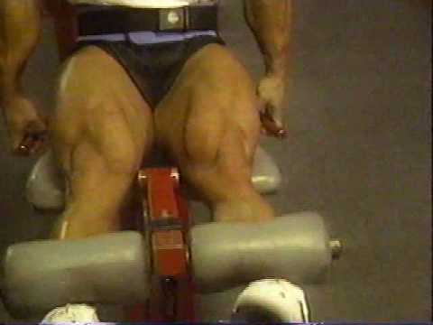 Huge Eddie Robinson Leg Workout