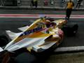 Nicolas Prost driving out of pits, Euroseries 3000