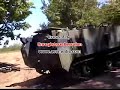 Armored personal carrier flooded Armored personal carrier flooded