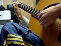 ?????? (???) / the bygone days (porco rosso / kurenai no buta) ?????

the bygone days (porco rosso / kurenai no buta) solo guitar.

??????????
http://www.rittor-music.co.jp/hp/score/guitar_data/04417121.htm
???
this is not my arrangement.refer to url. 

??????????????????????
some mistakes,but almost satisfied.