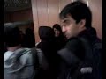 Student protest at alaammeh uni Dec 2.دانشگاه ادبیات علامه11آذر