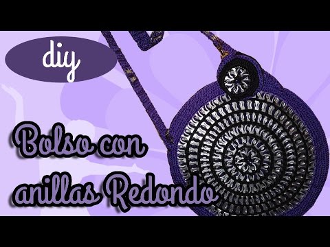 chapas de latas - Este tutorial es para las personas que me pidieron las instrucciones via email. Este modelo redondo de anillas ha sido de los mas exitosos, ademas la elabora...