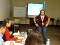 Cecilia no pierde la calma,,,su madera de instructora se deja ver.. buen trabajo felicidades