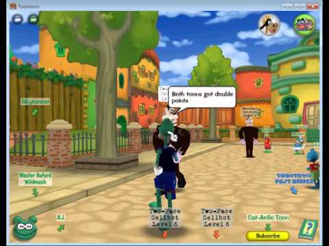 how to train gags on toontown