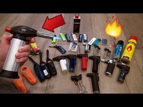 Beste Feuerzeuge/Sturmfeuerzeuge/Gasbrenner für Silvester 2016/2017 | Kauftipps
