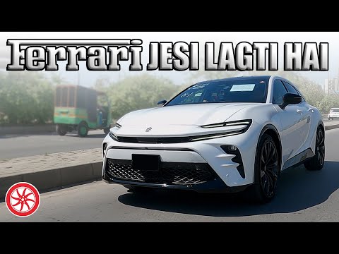 toyota crown sport suv  first look review  pakwheels